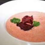 Unterricht Kochen Rote Rüben Schaumsuppe