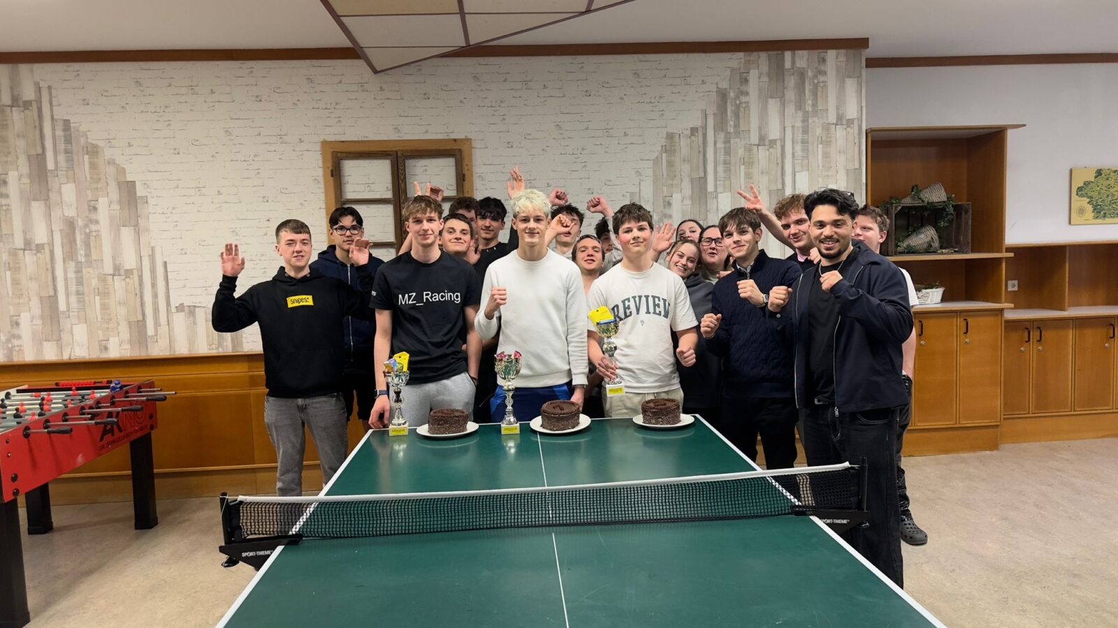 Tischtennisturnier im Schülerwohnhaus