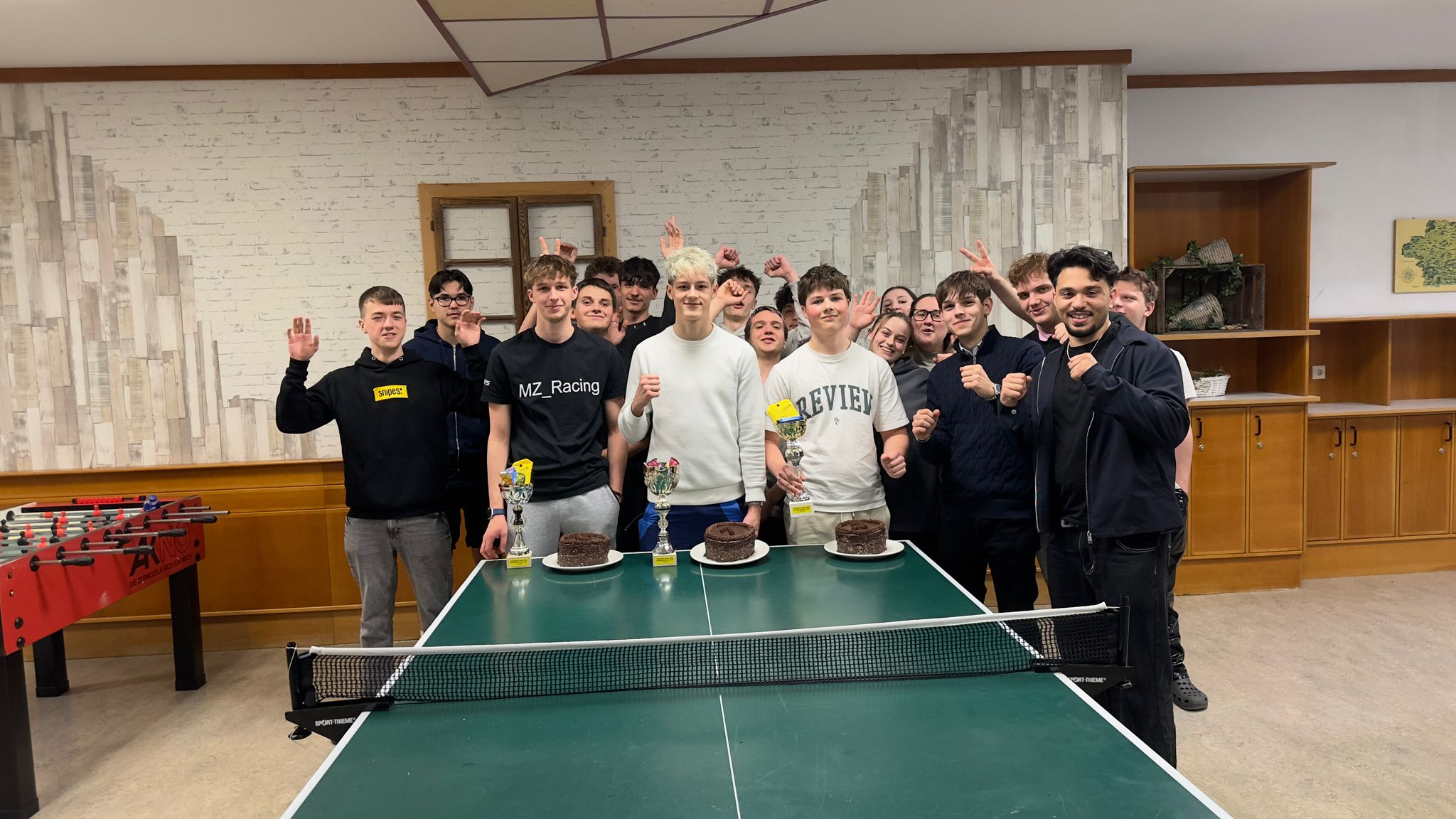 Tischtennisturnier im Schülerwohnhaus