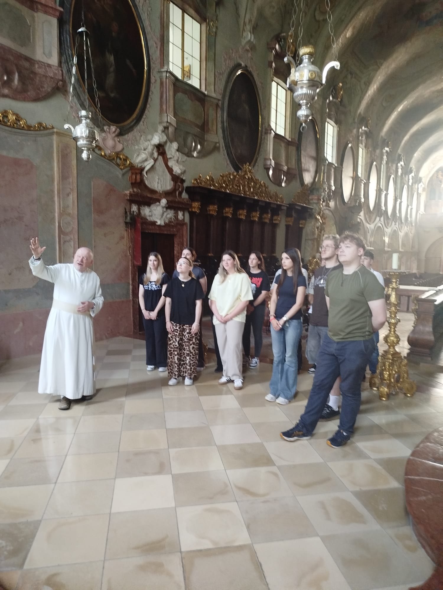 Besuch im Stift Geras
